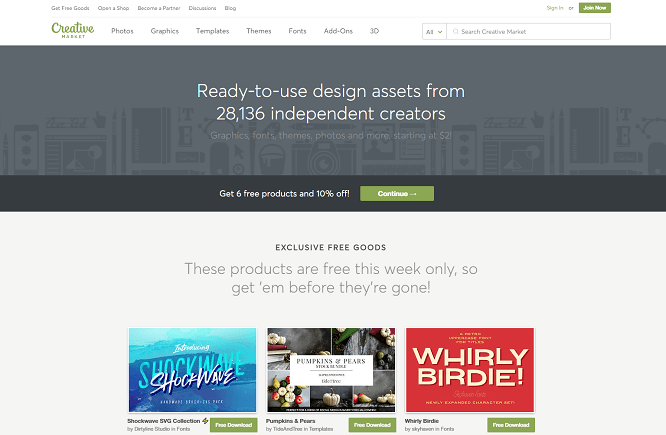 Creative-Market-wp-tema