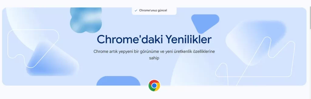 Google Chrome Yeni Özellikler